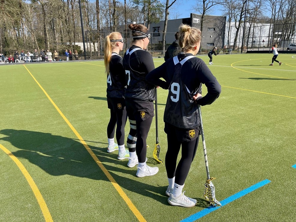 Die Hamburger Lacrosse Damen in Enschede (NL)