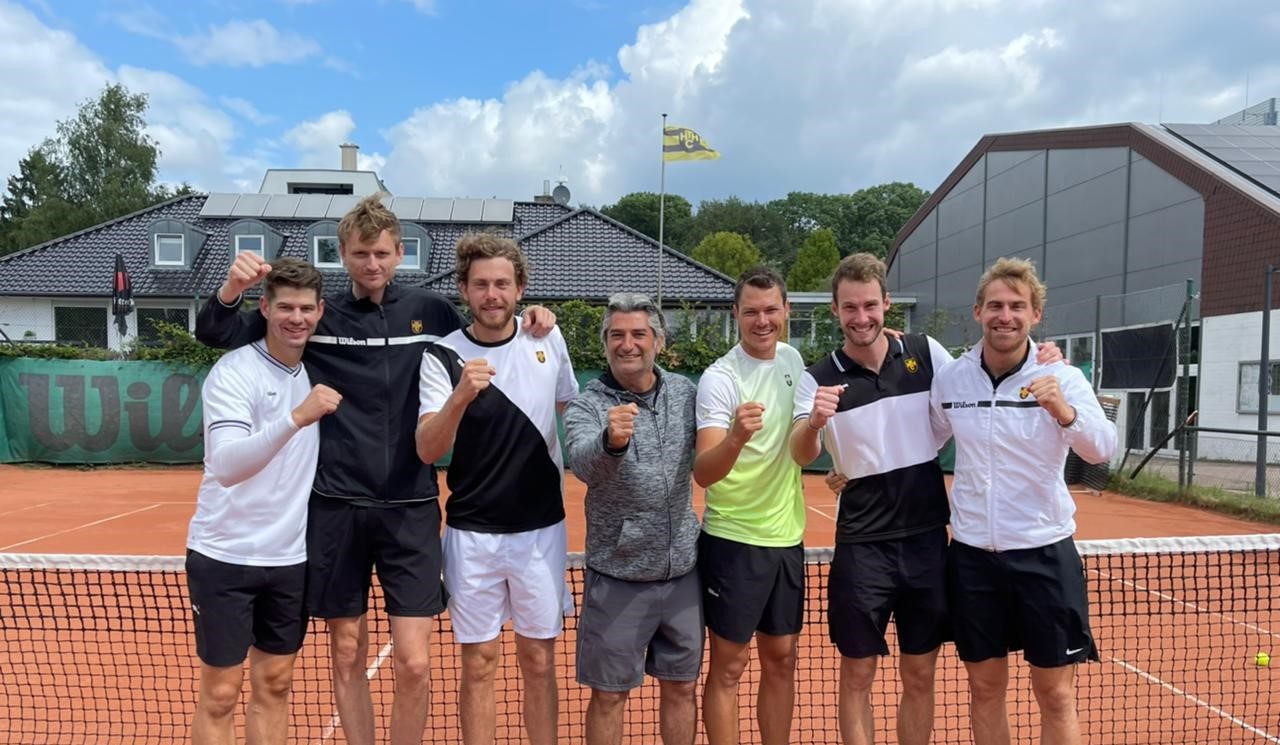 Tennis: 1. Herren Nordliga gewinnen gegen Klipper