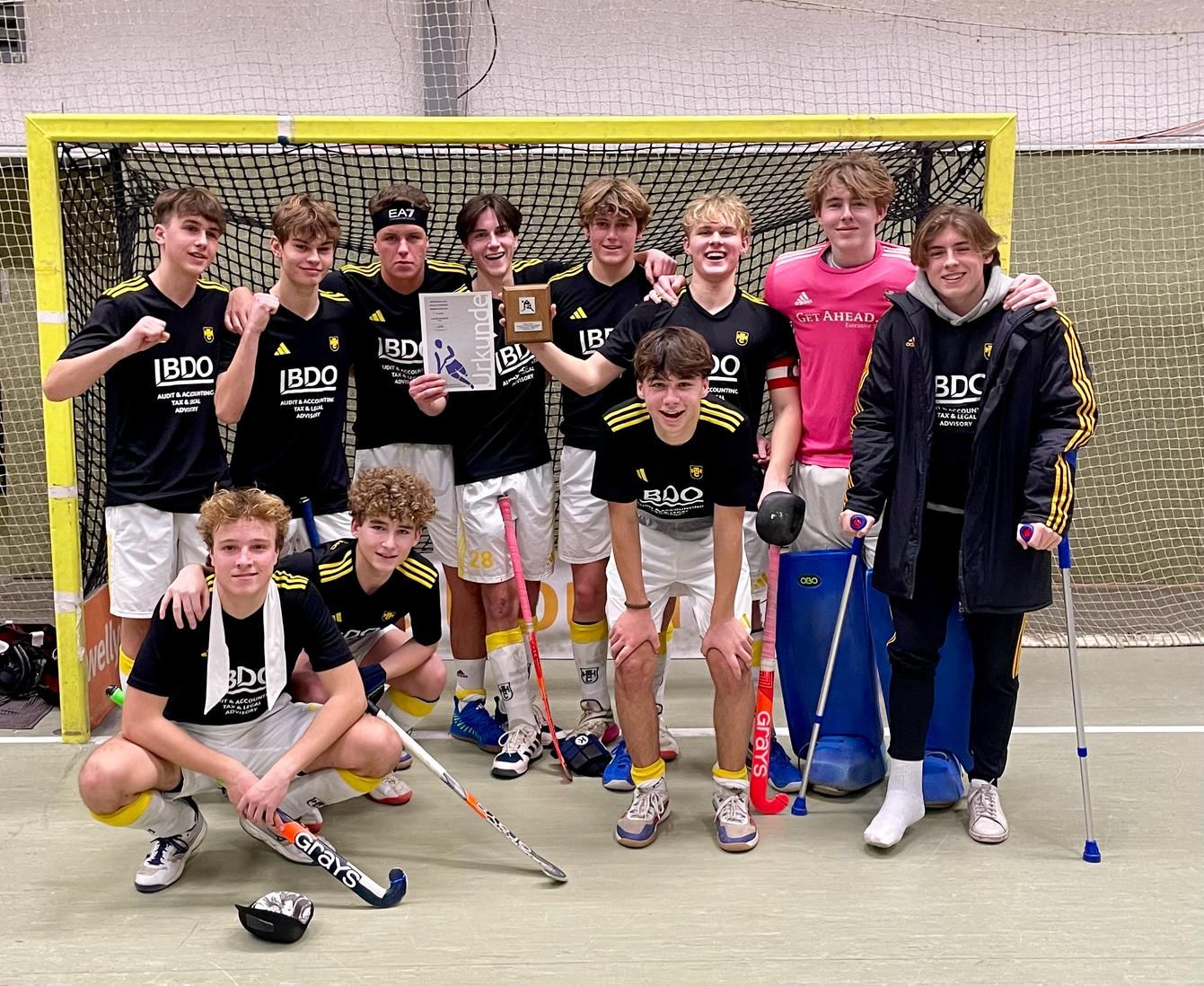 Jugendhockey: mU16  –  Nicht zuletzt noch ein Hamburger Meister und Qualifikant für die Nord-Ost Deutsche Meisterschaft