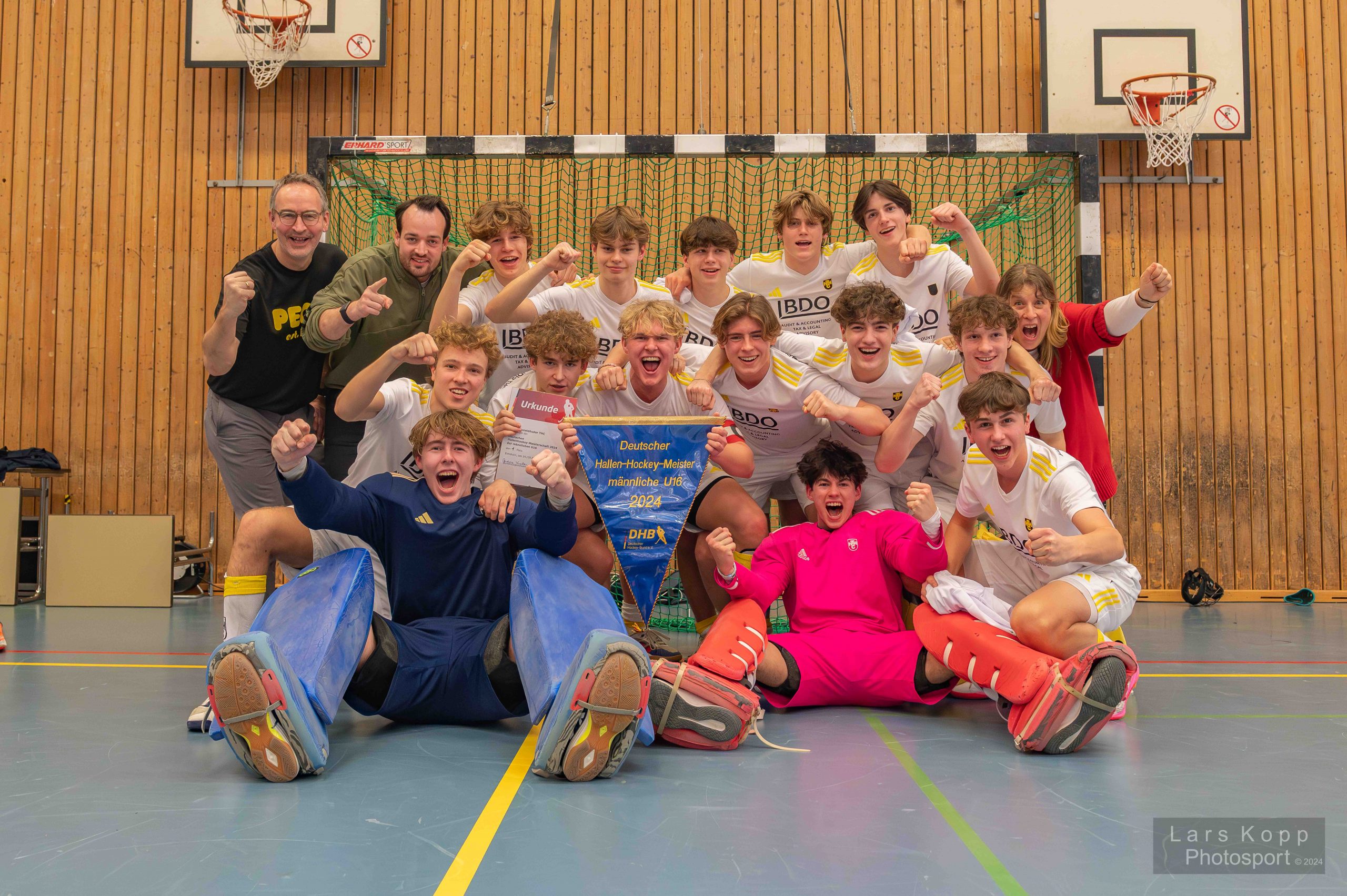 Jugendhockey: mU16 wird Deutscher Meister in der Halle 2023/24
