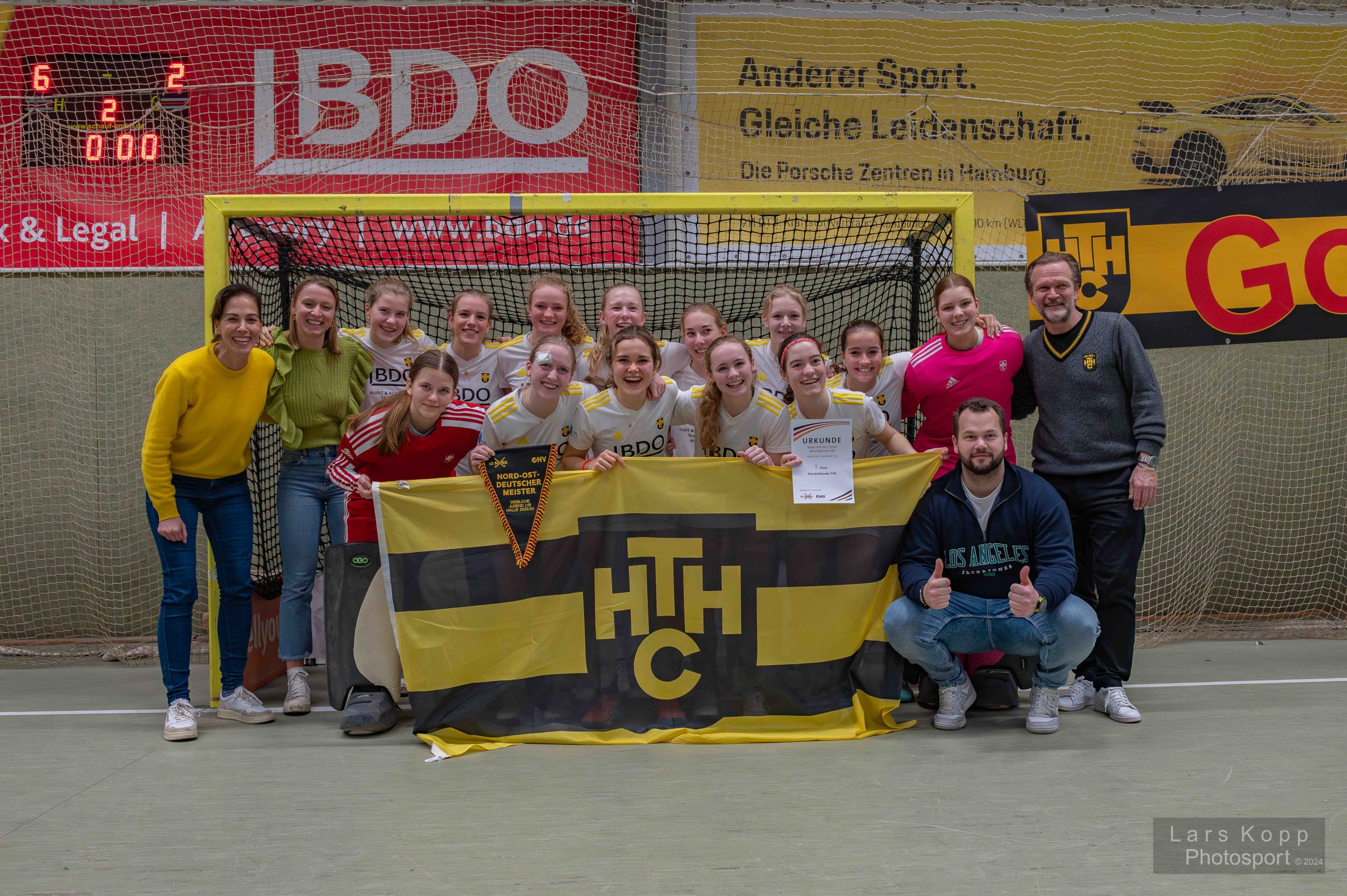 Jugendhockey: Glückwunsch: wU16 wird Nord-Ost Deutscher Meister und qualifiziert sich für die Deutsche Meisterschaft