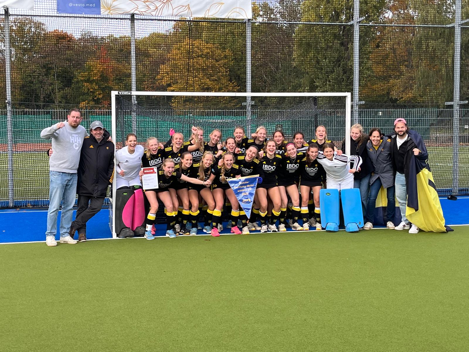 Jugendhockey:  1x Deutscher Meister, 2x Vizemeister, 1x Dritter Platz!